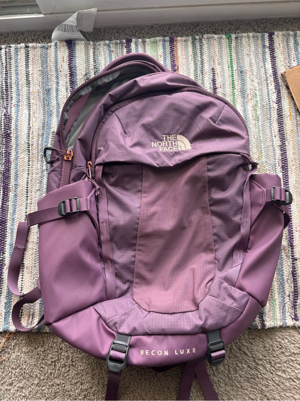 The North Face Recon Luxe Purple backpack